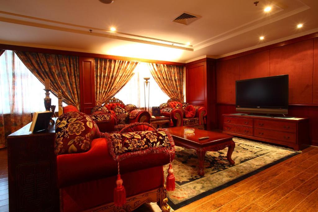 Beijing King Wing Hot Spring Hotel Room photo